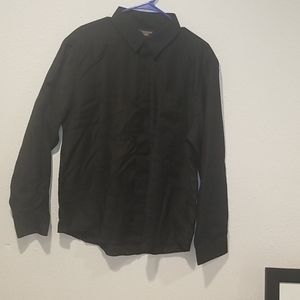 Black dress shirt